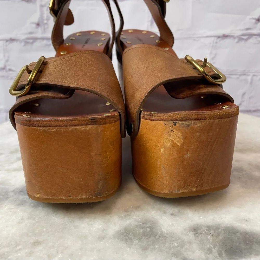 Celine Wedge Sandals - Picture 9 of 11